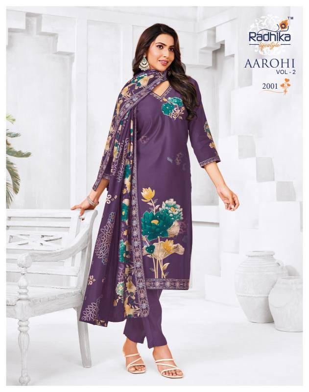 Radhika lifestyle aarohi vol 2 Kurti wholesale shop in Kolkata